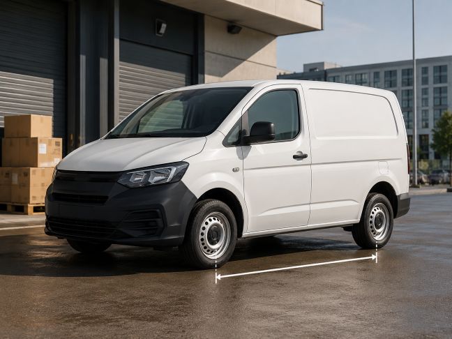 Short wheelbase van example for West Midlands van hire